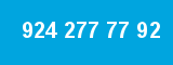 924 277 77 92 924 277 77 92